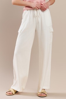 ETA 07/30/24- Women's Linen Cargo Pants
