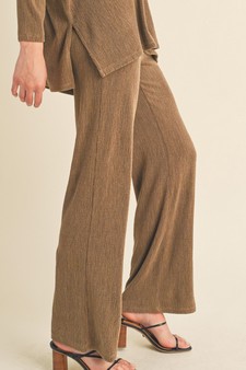 Women's Wide Leg Knit Pants style 2