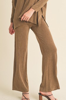 Women's Wide Leg Knit Pants style 4