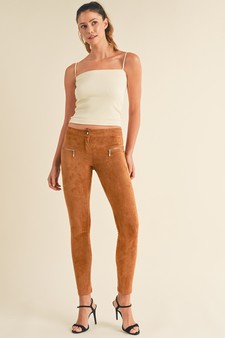 Lady's Faux Suede Pants style 7