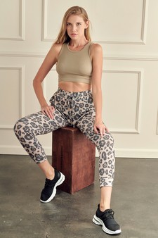 Women’s We Love Leopard Loungewear Joggers