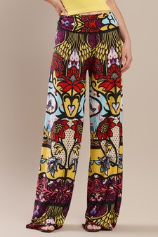 Printed Palazzo Pants style 4