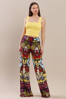 Printed Palazzo Pants style 5