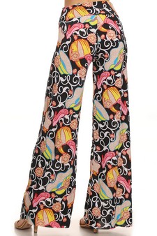 Printed Palazzo Pants style 4