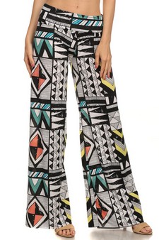 Pastel Geometric, Palazzo Pants style 2