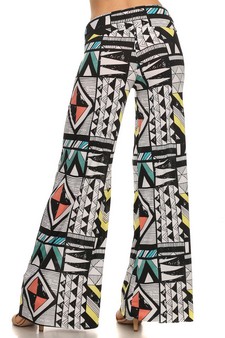 Pastel Geometric, Palazzo Pants style 4