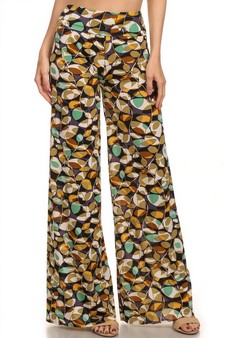 Lady's Printed Palazzo Pants style 2