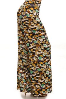 Lady's Printed Palazzo Pants style 3