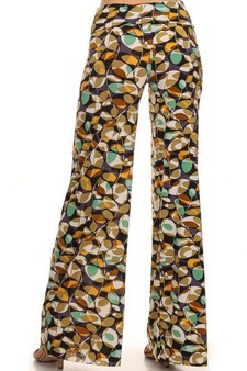 Lady's Printed Palazzo Pants style 4