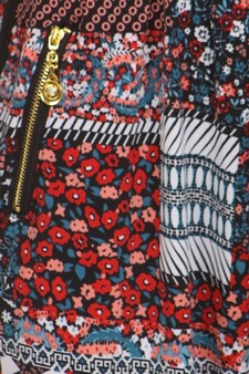 Patchwork Floral printed Joggers style 8