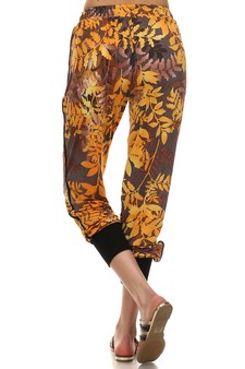 Lady Printed Jogger Pants M:3 L:3 style 3