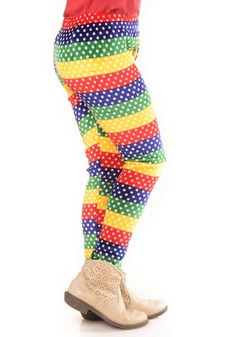 Kid's Velour Printed Leggings style 2