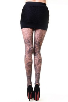 Lady's Fashion Designed Fishnet Stir Up Tights style 3