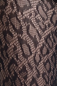 Lady's Leopard Animal Fashion Designed Fishnet Capri Tights style 4