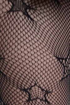 Lady's Star Spangle Fashion Designed Stirr-up Fishnet Tights style 4