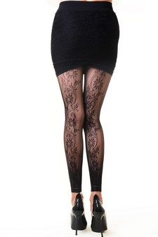 (blister) Lady's Fashion Designed Fish Net Pantyhose style 3