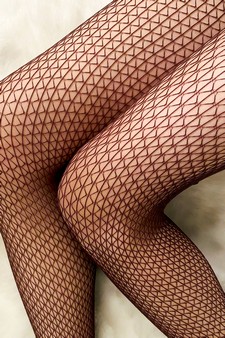 Lady's Fashion Designed Fish Net Pantyhose style 2