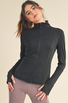 Women’s Athletic Zip-up Activewear Jacket
