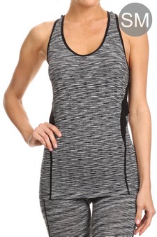 Women's Space Dye Athleisure Top (SM only)