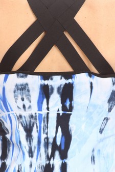 Women’s Seamless Tie Dye Athleisure Top style 5