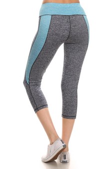 Seamless Performance Capri Legging Size: S-M-L style 3