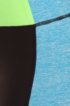 Seamless Performance Color Block Leggings style 4