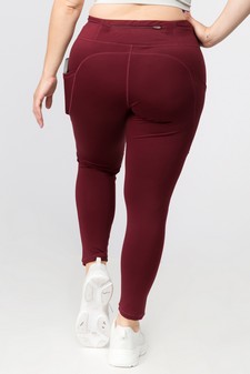 Women's High Waist Tech Pocket Activewear Leggings style 3