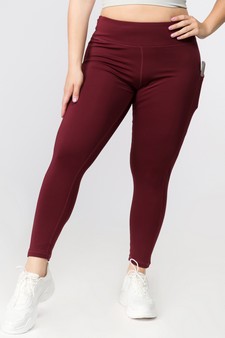 Women's High Waist Tech Pocket Activewear Leggings style 4