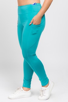 Women's High Waist Tech Pocket Activewear Leggings style 3