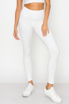 Women's High Waist Tech Pocket Activewear Leggings (Large only) style 2
