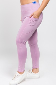 Women's High Waist Tech Pocket Activewear Leggings (XL only) style 2