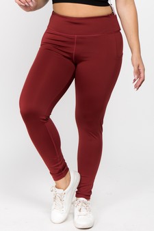 Women's High Waist Tech Pocket Activewear Leggings (XXL only) style 2