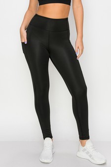 Women's High Waist Tech Pocket Activewear Leggings style 2