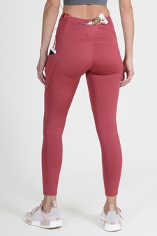 Women's High Waist Tech Pocket Activewear Leggings style 3