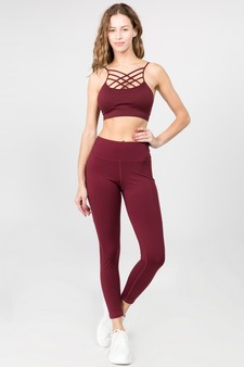 Women's High Waist Tech Pocket Activewear Leggings style 4
