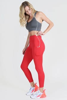 Women's High Waist Tech Pocket Activewear Leggings style 2