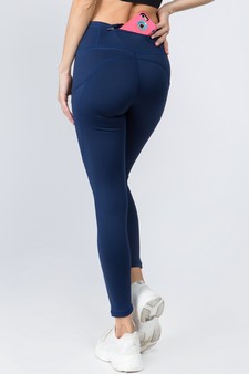 Women's High Waist Tech Pocket Workout Leggings style 3