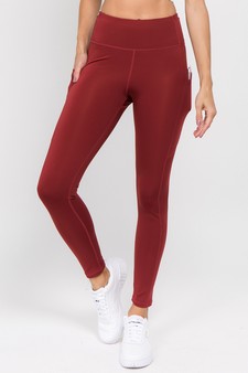 Women's High Waist Tech Pocket Activewear Leggings style 2