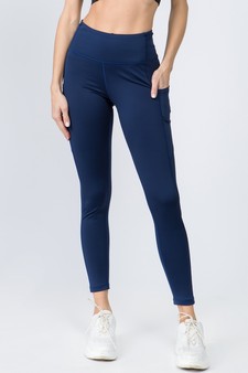 Women's High Waist Tech Pocket Activewear Leggings (Small only) style 2