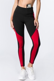 Women's Adjacent Colorblock Activewear Leggings style 3