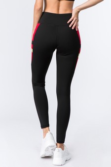 Women's Adjacent Colorblock Activewear Leggings style 4