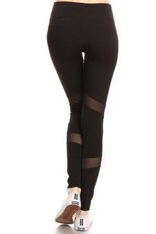 Women's Stylish Stride Mesh Activewear Leggings style 3