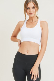 Women’s Seamless Performance Style Sports Bra with Hoodie style 8