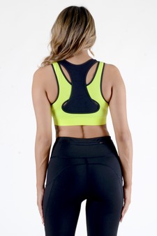 Women’s Seamless Performance Style Double Layer Insert Sports Bra style 5