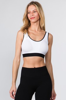 Women’s Loop Back Sports Bra style 3