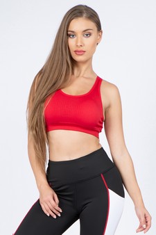 Women's Macrame Cut Out Activewear Sports Bra style 2