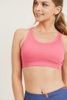 Women's Macrame Cut Out Activewear Sports Bra style 4