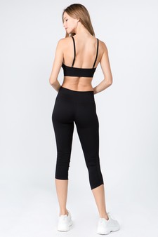 Women's High Rise Cinched Ankle Activewear Set style 4