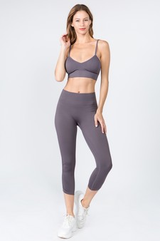 Women's High Rise Cinched Ankle Activewear Set style 2