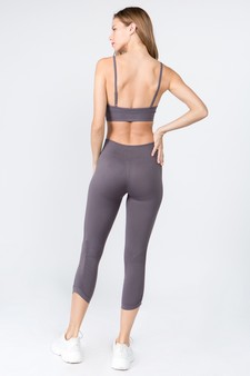 Women's High Rise Cinched Ankle Activewear Set style 4